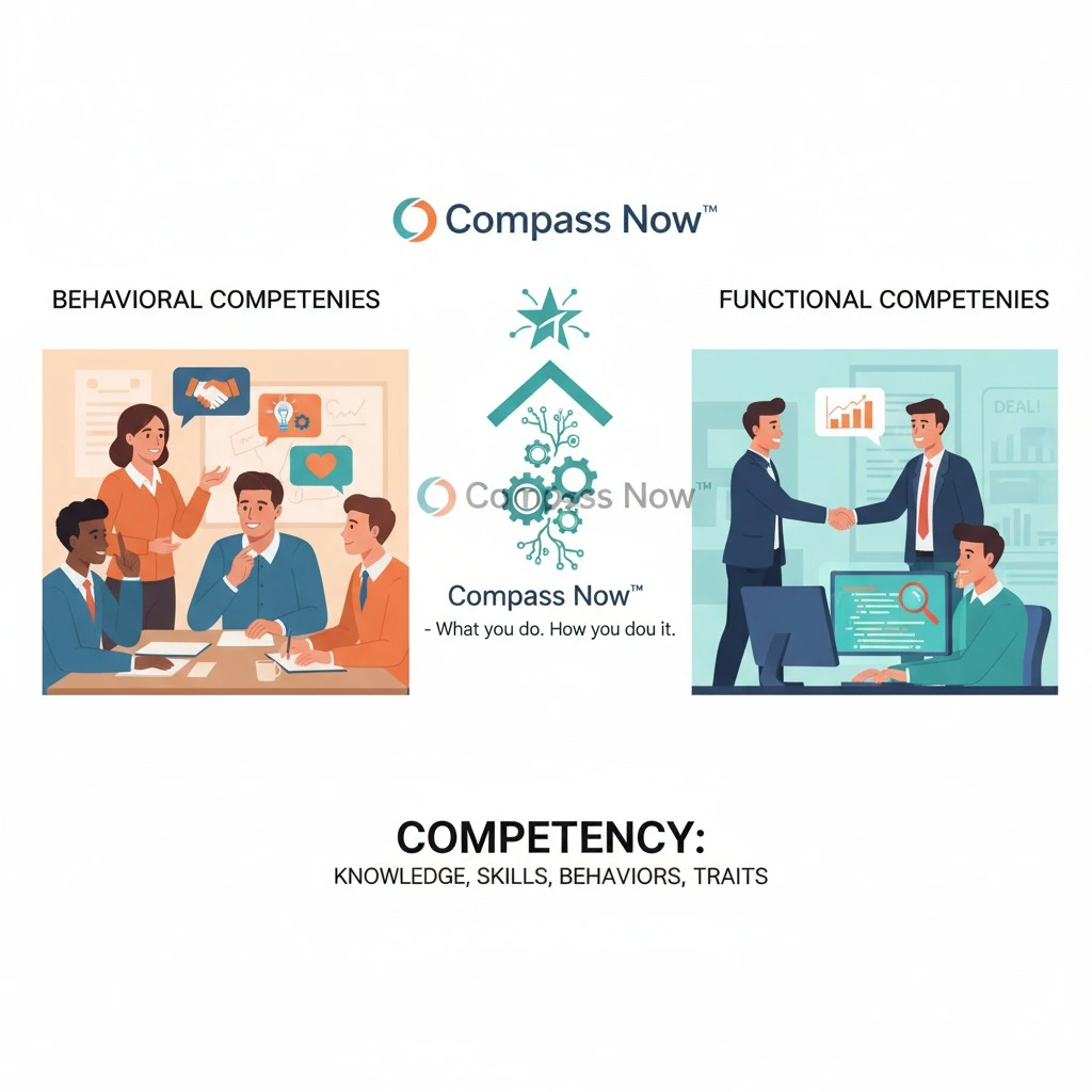 Competency mapping and assessment illustration