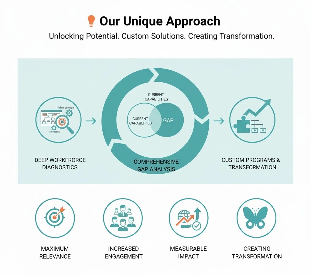 Our unique training approach and methodology