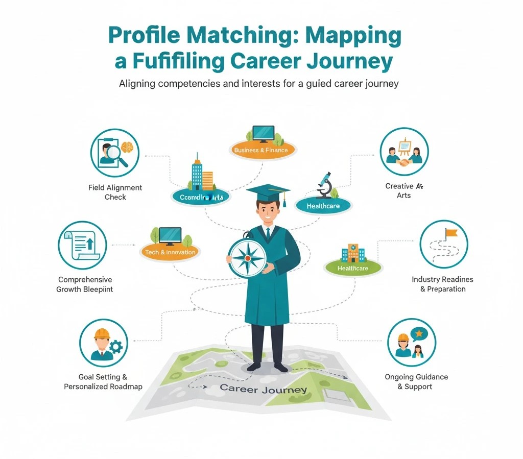 Career profile matching and guidance